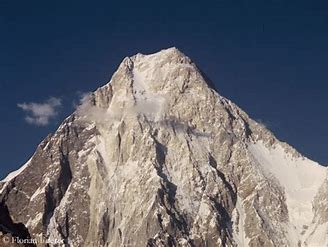 Climbers on Gasherbrum IV  Peak